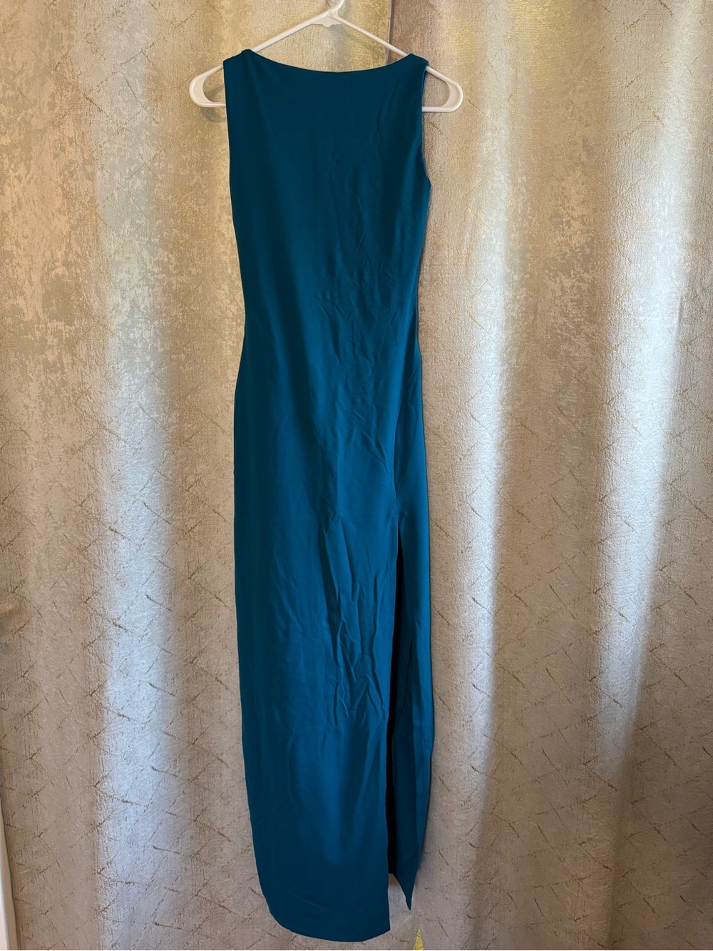 Susana Monaco Elegant Teal Sleeveless Maxi Dress